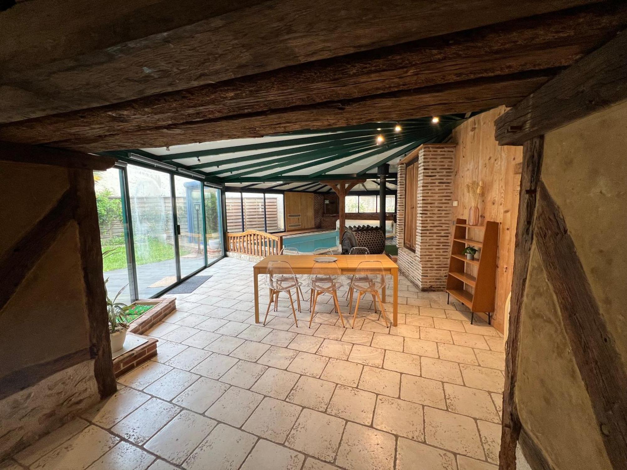 Rigolet Maison En Ville Avec Piscine Interieure Le Controis-en-Sologne Екстер'єр фото